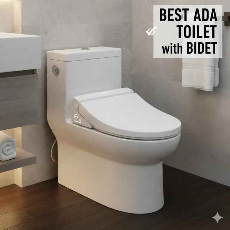 7 Best ADA Toilet with Bidet Combos: Ultimate Accessibility & Hygiene