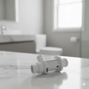 An internal water flow diverter valve unit for repairing systems with replacement toilet bidet parts.